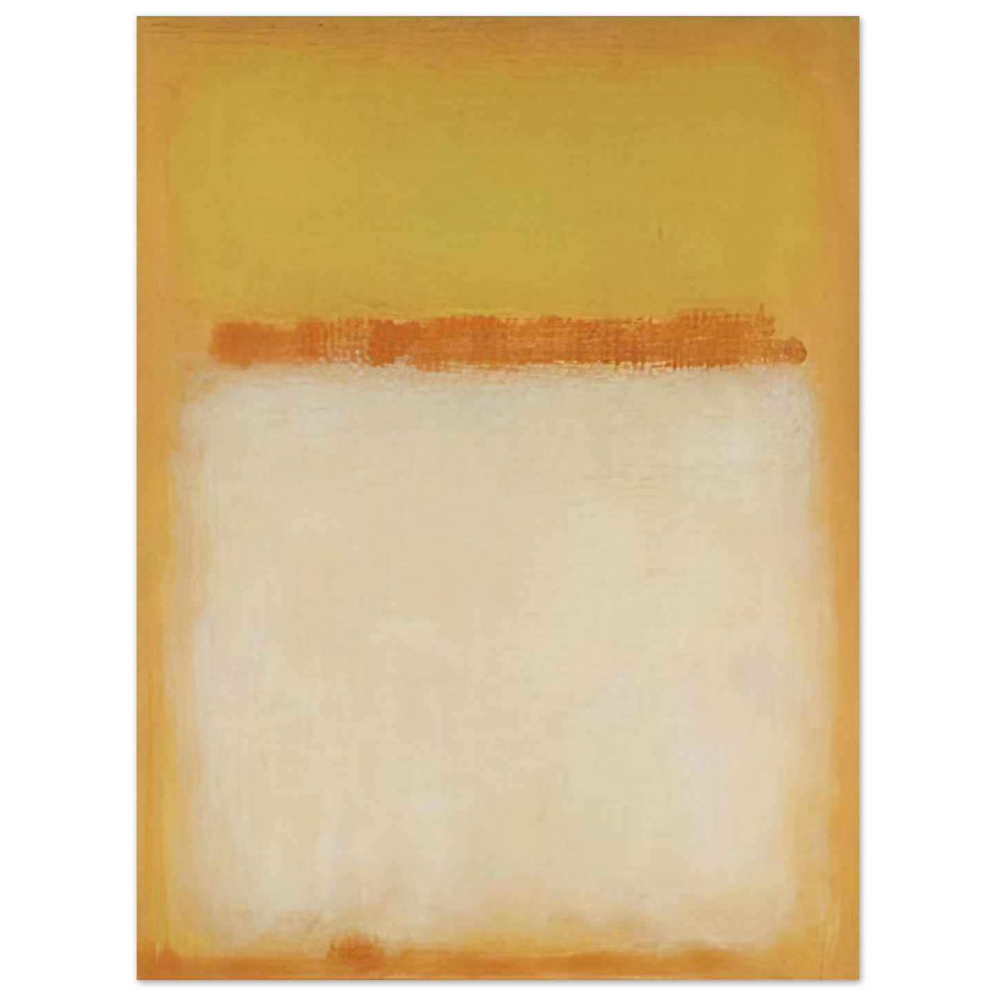 Mark Rothko - Untitled - 1955 Wall Art - 21x29.7 cm / 8x12" - Fine Art Poster-canvas - -