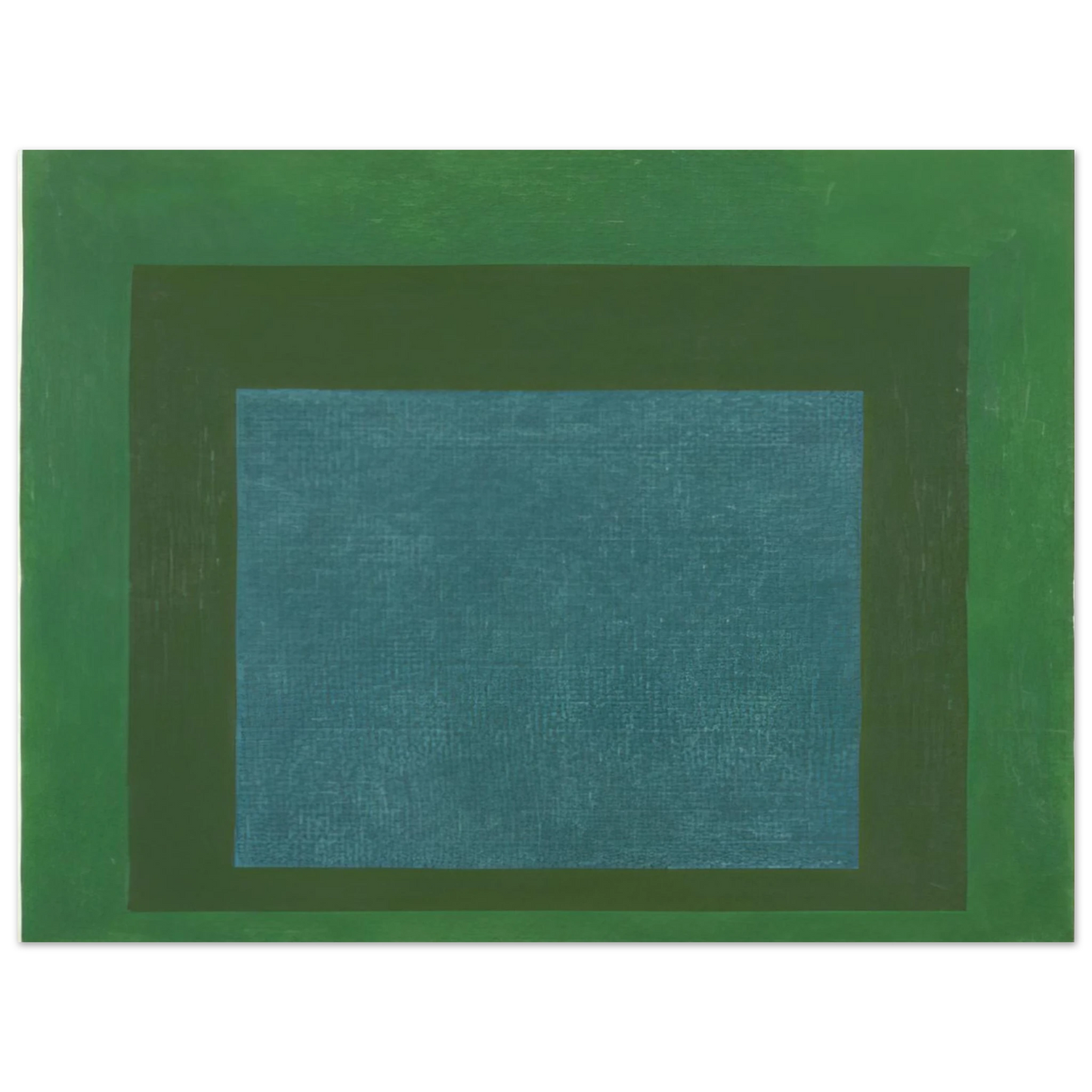 Josef Albers - HOMAGE TO THE SQUARE 1963  75x100 cm / 30x40inches Fine Art Poster