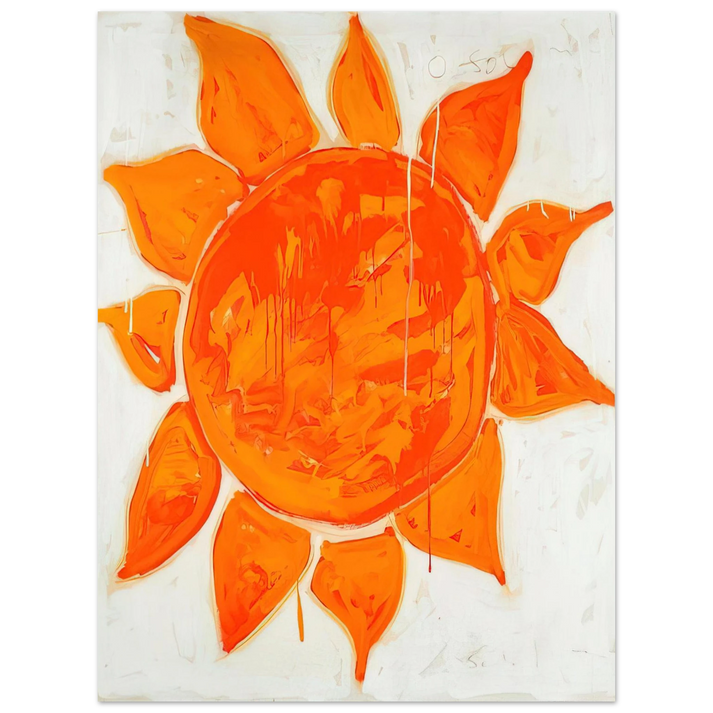 Mario Schifano - O sole mio! - 1979  75x100 cm / 30x40inches Fine Art Poster
