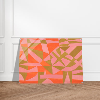 Flight of Colors - 1949 - Carmen Herrera Acrylic Print - 70x100 cm / 28x40″ inches