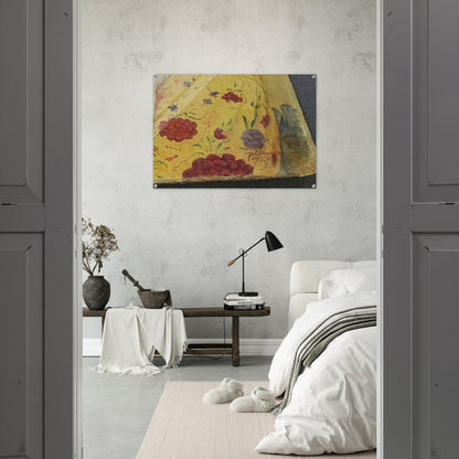 La Maja con Bandolina - 1907  Rome, Italy - Pablo Picasso Acrylic Print - 70x100 cm / 28x40″ inches