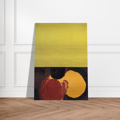 UNTITLED 1965 - Luis Feito Brushed Aluminum Print - 70x100 cm / 28x40 inches | Luis Feito Aluminum Print | Luis Feito Prints