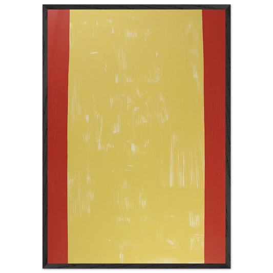 Genter Serie - 1998 - Gunther Forg 70x100 cm / 28x40 inches Framed Art Print – Black Wooden Frame