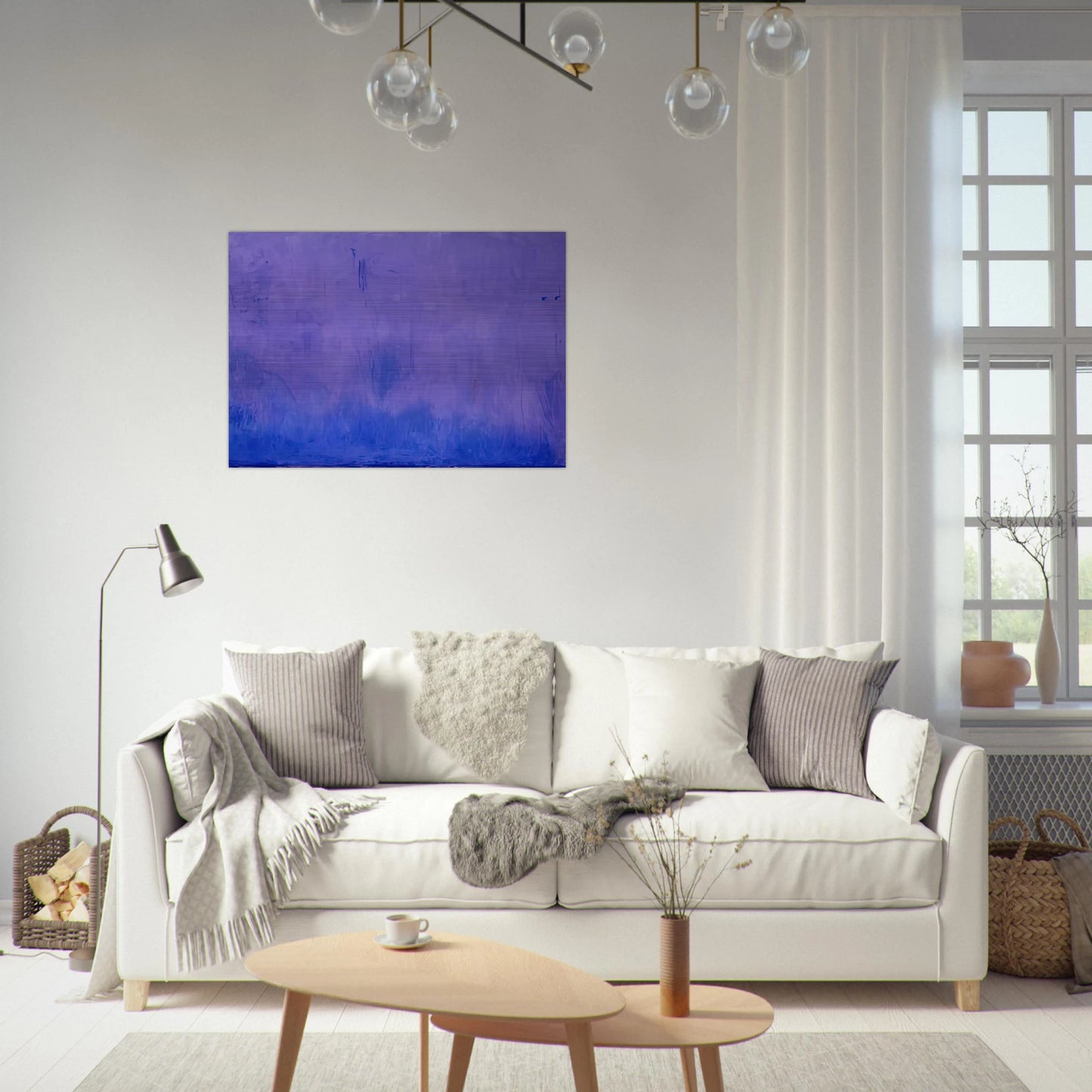 Warming Trend, 2002- - Helen Frankenthaler Brushed Aluminum Print - 70x100 cm / 28x40 inches | Helen Frankenthaler Aluminum Print | Helen Frankenthaler Prints