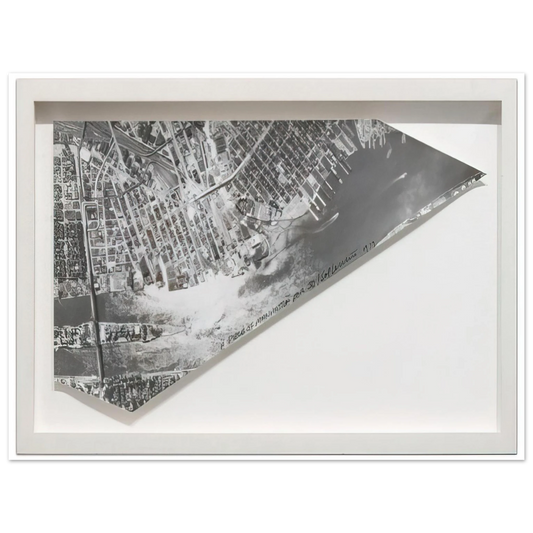 Sol LeWitt - A Piece of Manhattan  75x100 cm / 30x40inches Fine Art Poster