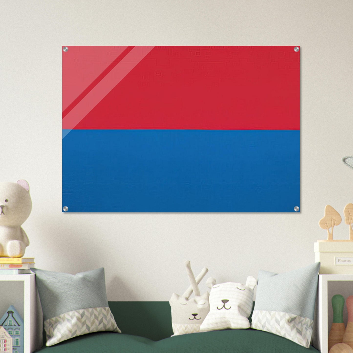 Untitled - Color Field Painting - Blinky Palermo Acrylic Print - 70x100 cm / 28x40″ inches