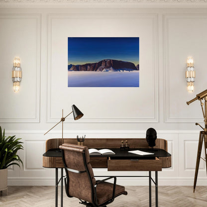 Greenland Coast - Rockwell Kent Brushed Aluminum Print - 70x100 cm / 28x40 inches | Rockwell Kent Aluminum Print | Rockwell Kent Prints