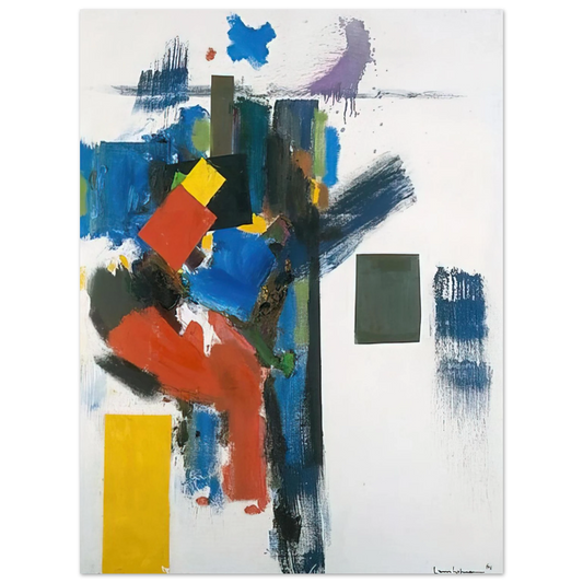 Hans Hofmann - Heraldic Call  75x100 cm / 30x40inches Fine Art Poster