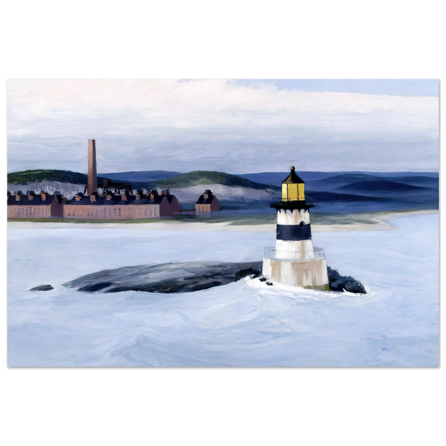 Edward Hopper - Five A.M. Fine Art Poster