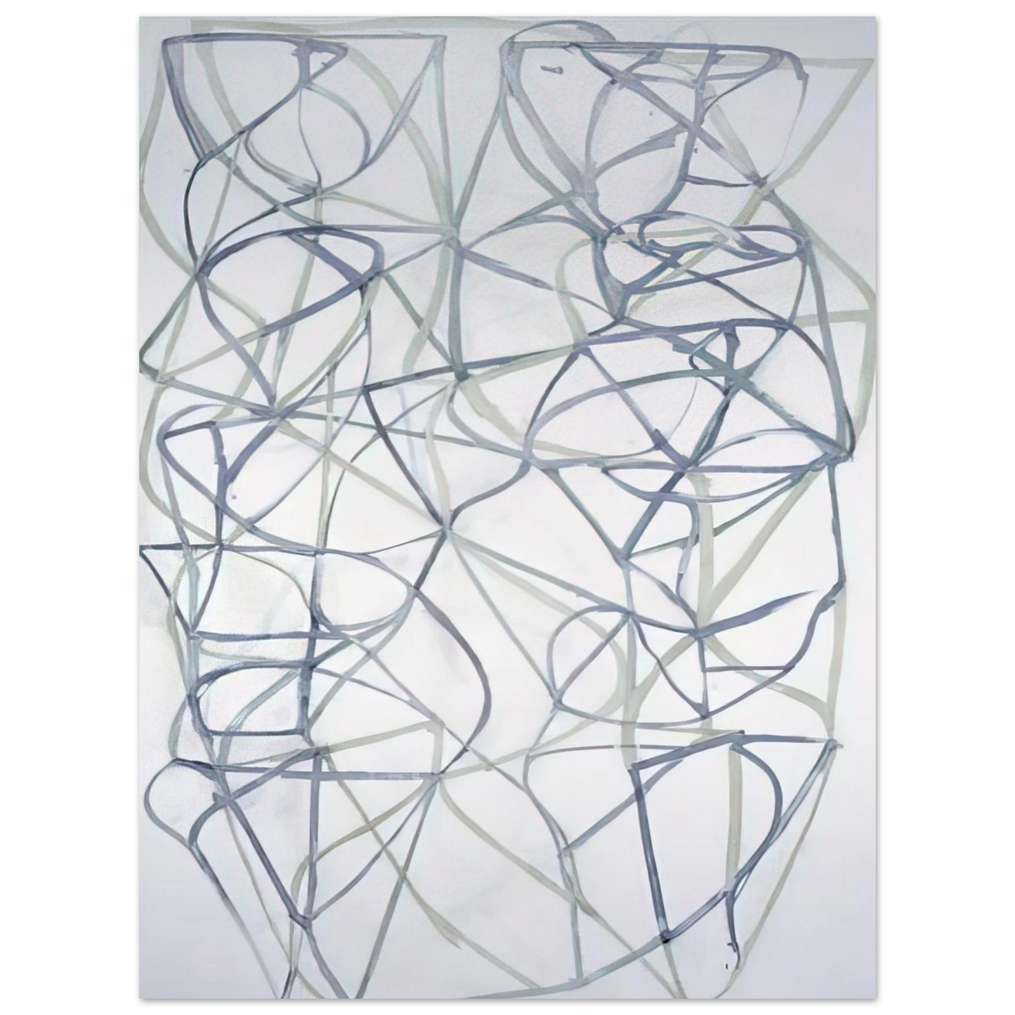 Brice Marden - Couplet III - 1989  75x100 cm / 30x40inches Fine Art Poster