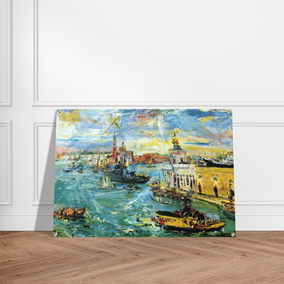VENICE DOGANA 1948 - OSKAR KOKOSCHKA Acrylic Print - 70x100 cm / 28x40″ inches | OSKAR KOKOSCHKA Wall Art | OSKAR KOKOSCHKA Prints
