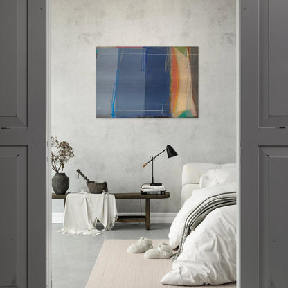 Yours and Mine - 1993 - Larry Zox Brushed Aluminum Print - 70x100 cm / 28x40 inches | Larry Zox Aluminum Print | Larry Zox Prints