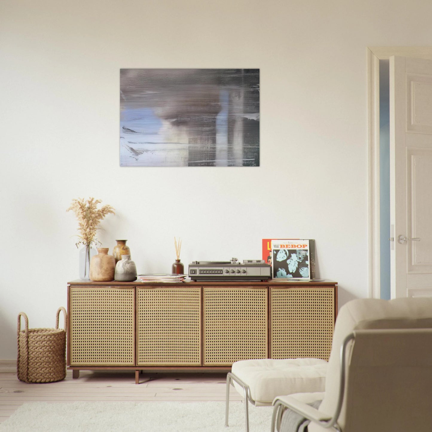 SEPTEMBER 2005 - Gerhard Richter Brushed Aluminum Print - 70x100 cm / 28x40 inches | Gerhard Richter Aluminum Print | Gerhard Richter Prints