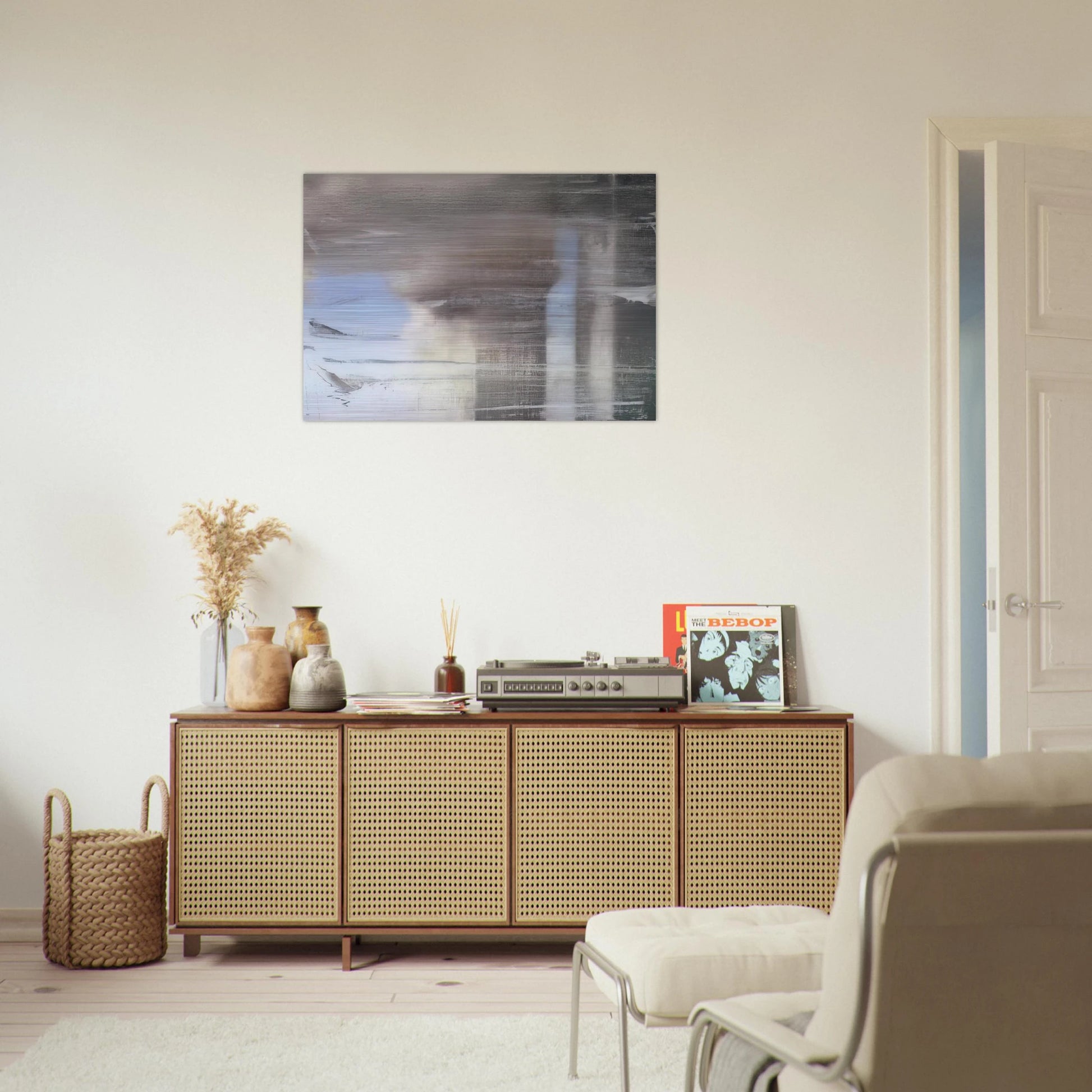 SEPTEMBER 2005 - Gerhard Richter Brushed Aluminum Print - 70x100 cm / 28x40 inches | Gerhard Richter Aluminum Print | Gerhard Richter Prints