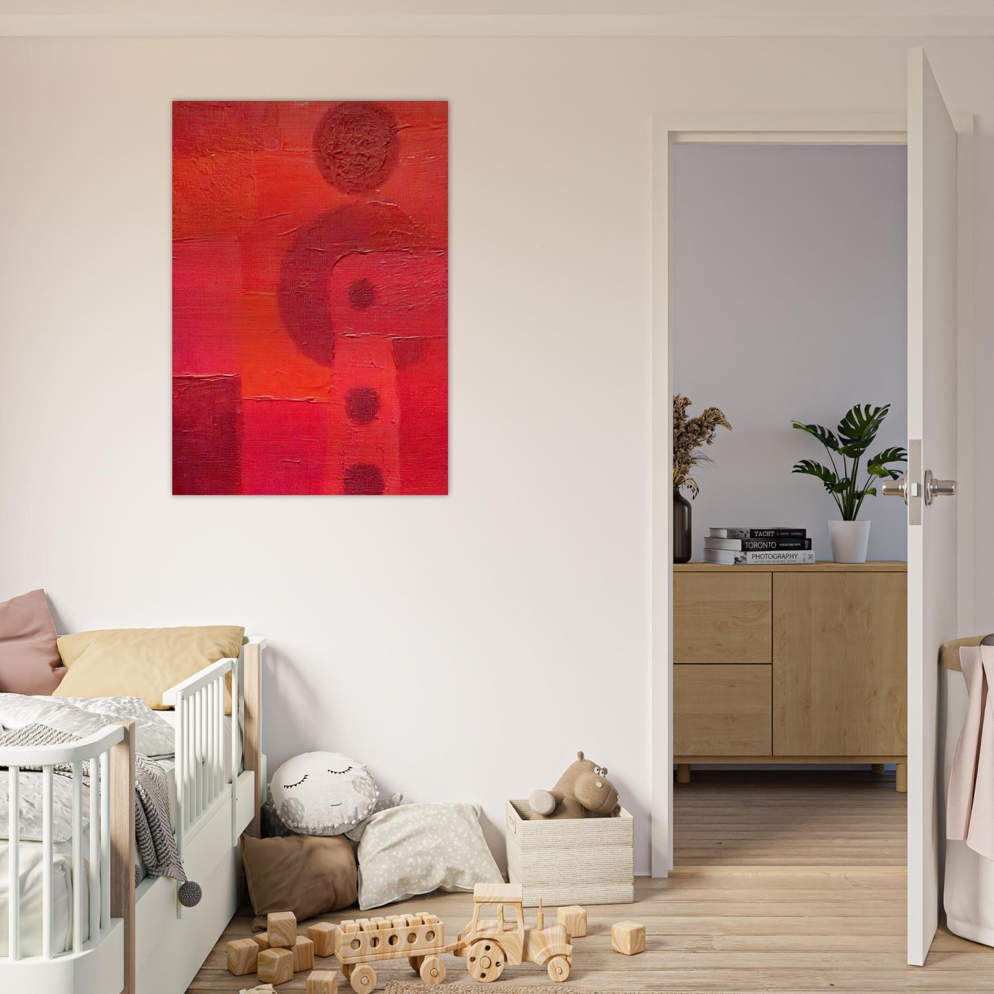 Deshabitados #101 - Pedro Coronel Brushed Aluminum Print - 70x100 cm / 28x40 inches | Pedro Coronel Aluminum Print | Pedro Coronel Prints