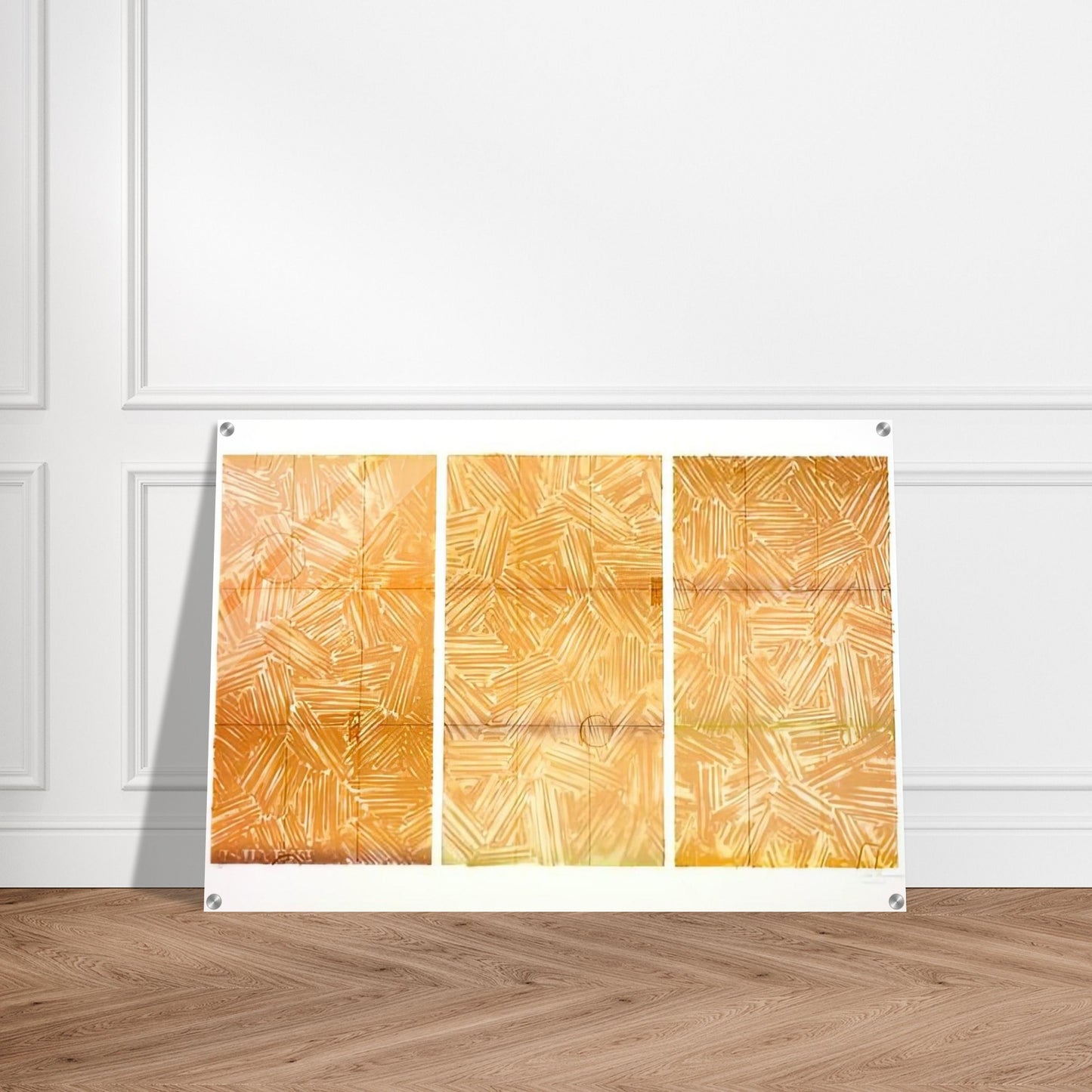 USUYUKI 1979 - Jasper Johns Acrylic Print - 70x100 cm / 28x40″ inches | Jasper Johns Wall Art | Jasper Johns Prints