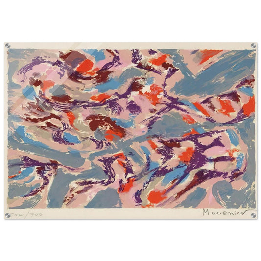 Early Spring - Alfred Manessier Acrylic Print - 70x100 cm / 28x40″ inches
