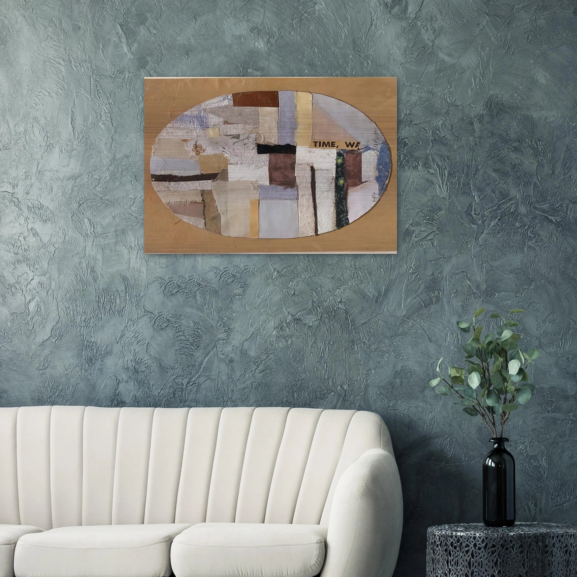 Number 159 - 1948 - Anne Ryan Brushed Aluminum Print - 70x100 cm / 28x40 inches | Anne Ryan Aluminum Print | Anne Ryan Prints