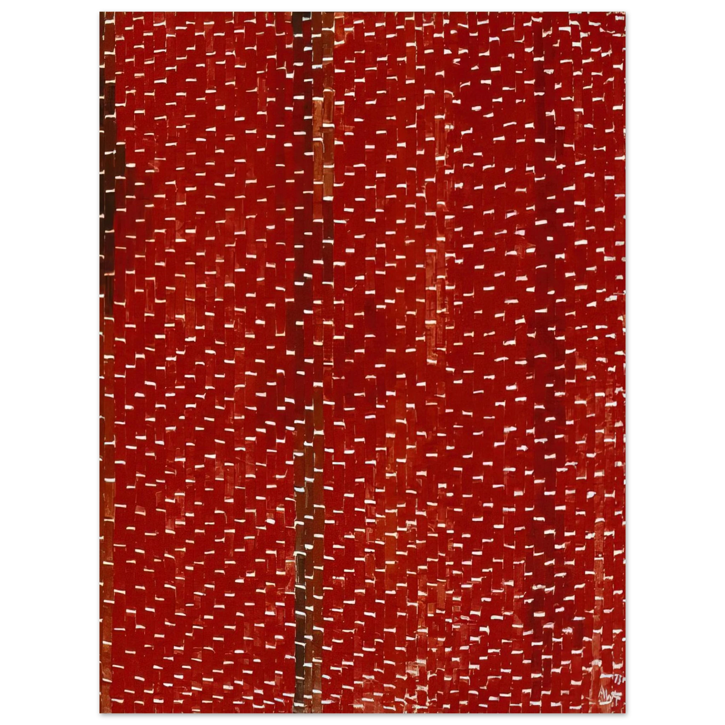 Alma Woodsey Thomas - ORION 1973  75x100 cm / 30x40inches Fine Art Poster