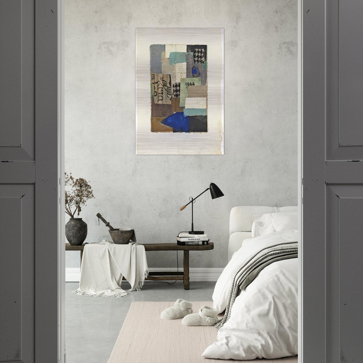 Untitled No. 10 - 1948 - Anne Ryan Brushed Aluminum Print - 70x100 cm / 28x40 inches | Anne Ryan Aluminum Print | Anne Ryan Prints