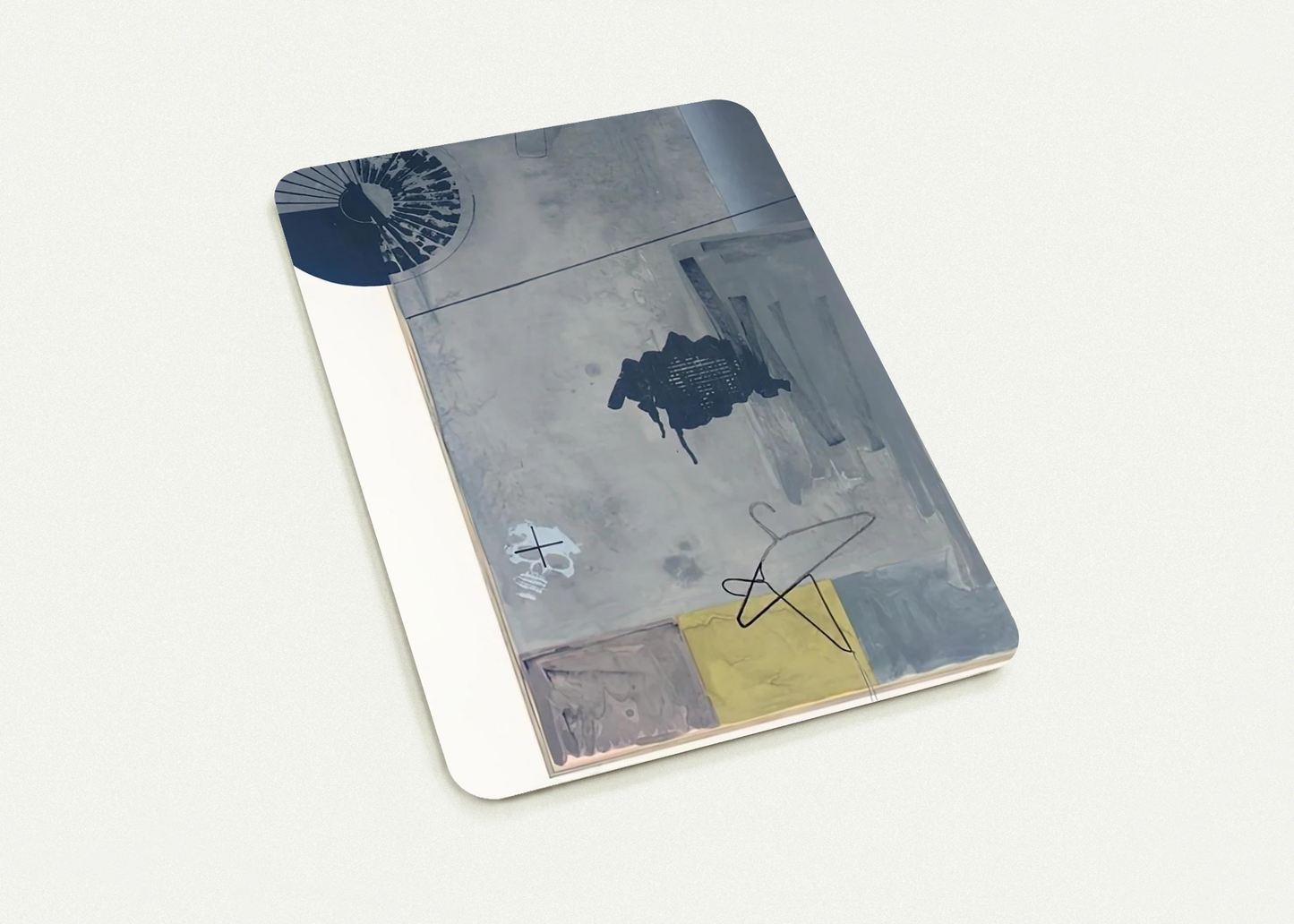 EVIAN By Jasper Johns Pack of 10 Post Cards | Jasper Johns Post Cards | A6 (10.5 x 14.8 cm) - 4.1 x 5.8 inches
