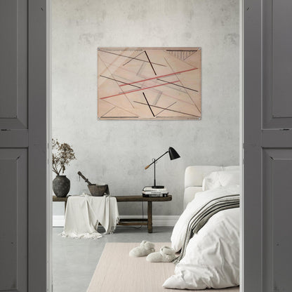 Astrazione di una linea n. 2, disegno - 1925 - Bice Lazzari Acrylic Print - 70x100 cm / 28x40″ inches