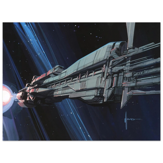 Syd Mead - Syd Mead  75x100 cm / 30x40inches Fine Art Poster