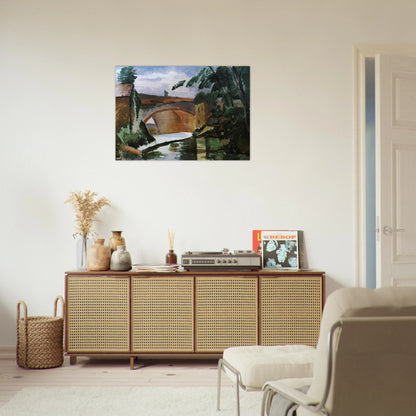 THE RIVER 1912 - Andre Derain Brushed Aluminum Print - 70x100 cm / 28x40 inches | Andre Derain Aluminum Print | Andre Derain Prints