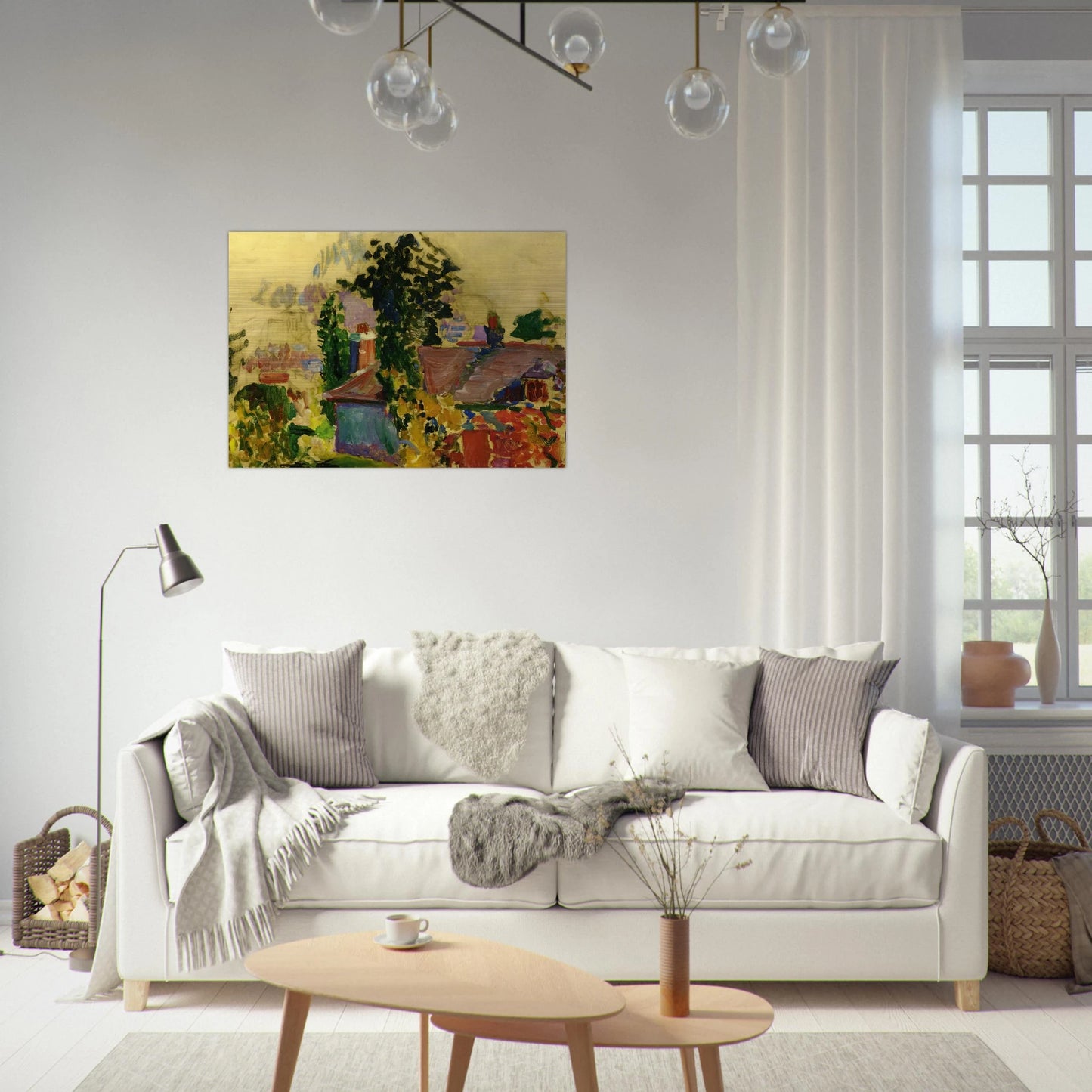 LANDSCAPE 1904 - Henri Matisse Brushed Aluminum Print - 70x100 cm / 28x40 inches | Henri Matisse Aluminum Print | Henri Matisse Prints