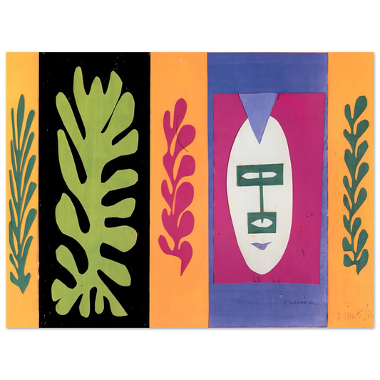 Henri Matisse - THE ESCHIMO 1947  75x100 cm / 30x40inches Fine Art Poster