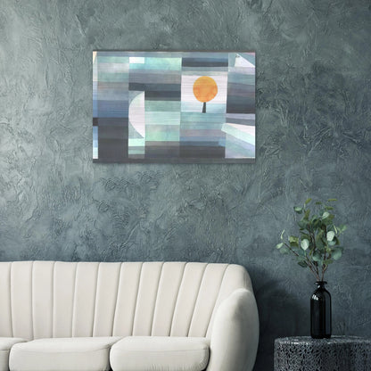 THE MESSENGER OF AUTUMN 1922 - Paul Klee Brushed Aluminum Print - 70x100 cm / 28x40 inches | Paul Klee Aluminum Print | Paul Klee Prints