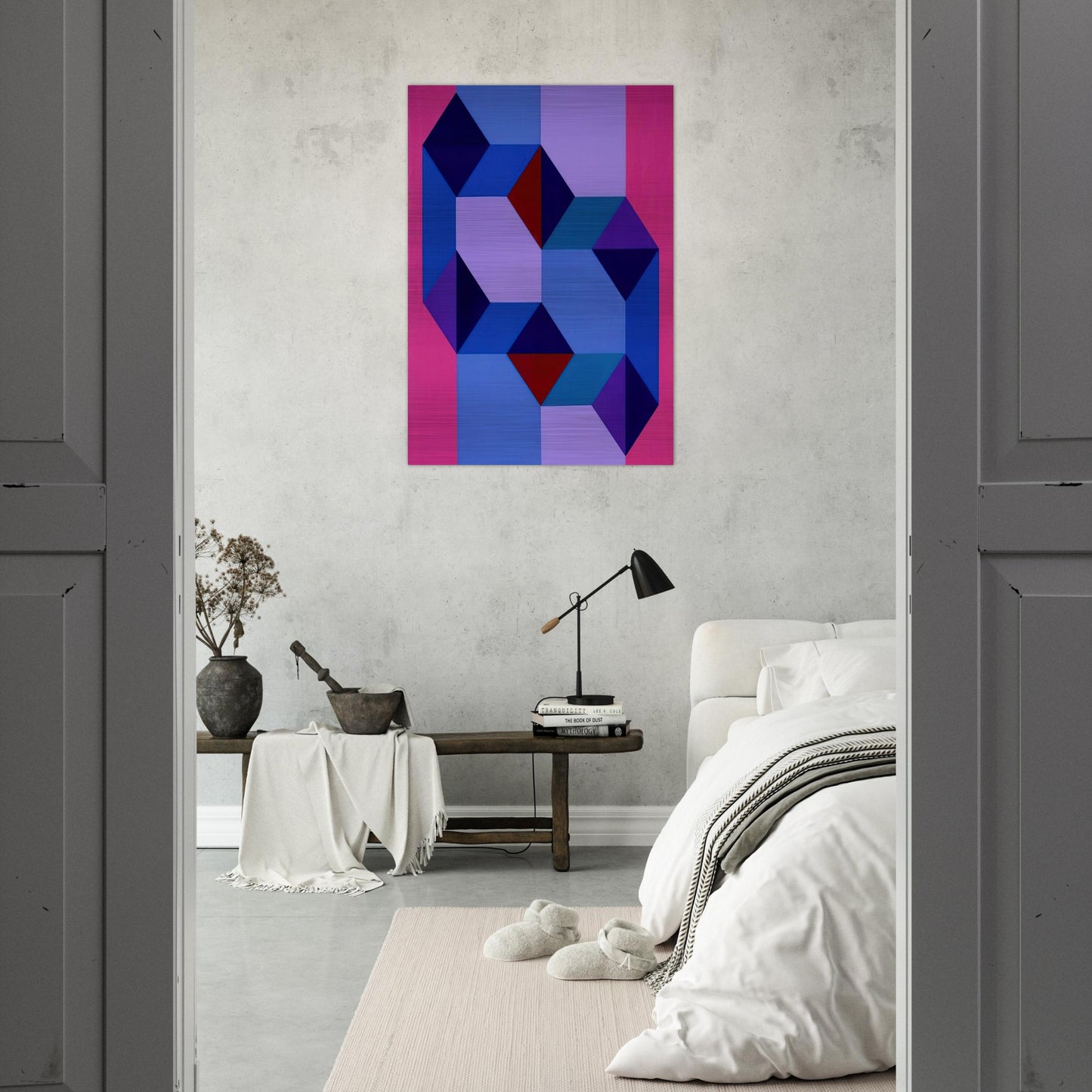 Untitled - Concretism - Tomas Maldonado Brushed Aluminum Print - 70x100 cm / 28x40 inches | Tomas Maldonado Aluminum Print | Tomas Maldonado Prints