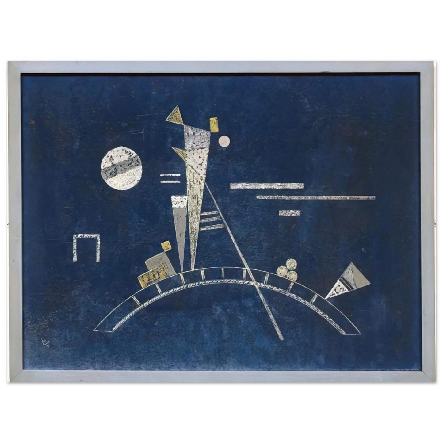 Wassily Kandinsky - FRAGILE 1931  75x100 cm / 30x40inches Fine Art Poster
