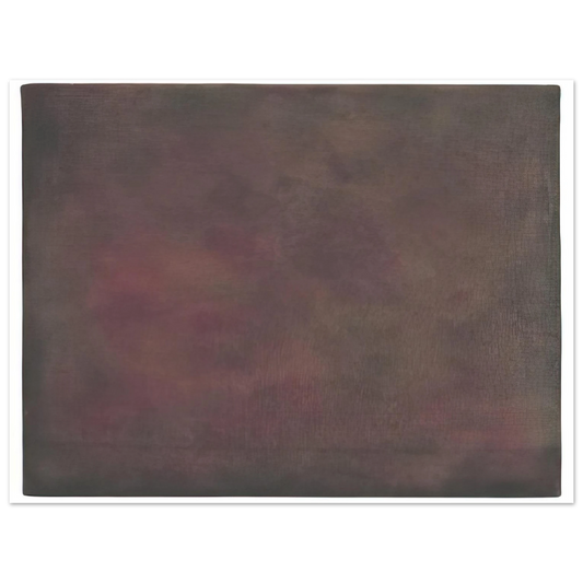 Gotthard Graubner - UNTITLED FARBRAUMK RPER 1978  75x100 cm / 30x40inches Fine Art Poster