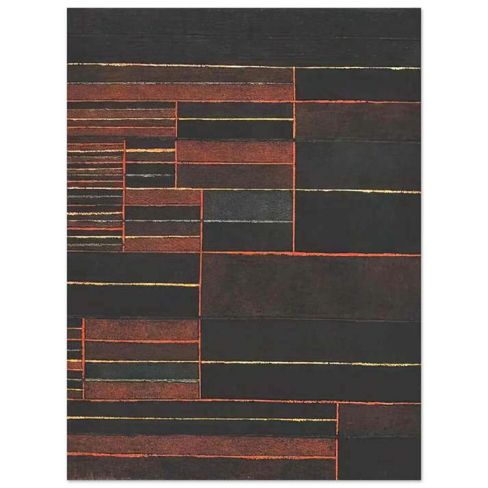 Paul Klee - IN THE CURRENT SIX THRESHOLDS 1929  75x100 cm / 30x40inches Fine Art Poster