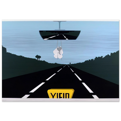 The Holy Family - Pop Art - Allan D Arcangelo Brushed Aluminum Print - 70x100 cm / 28x40 inches | Allan D Arcangelo Aluminum Print | Allan D Arcangelo Prints