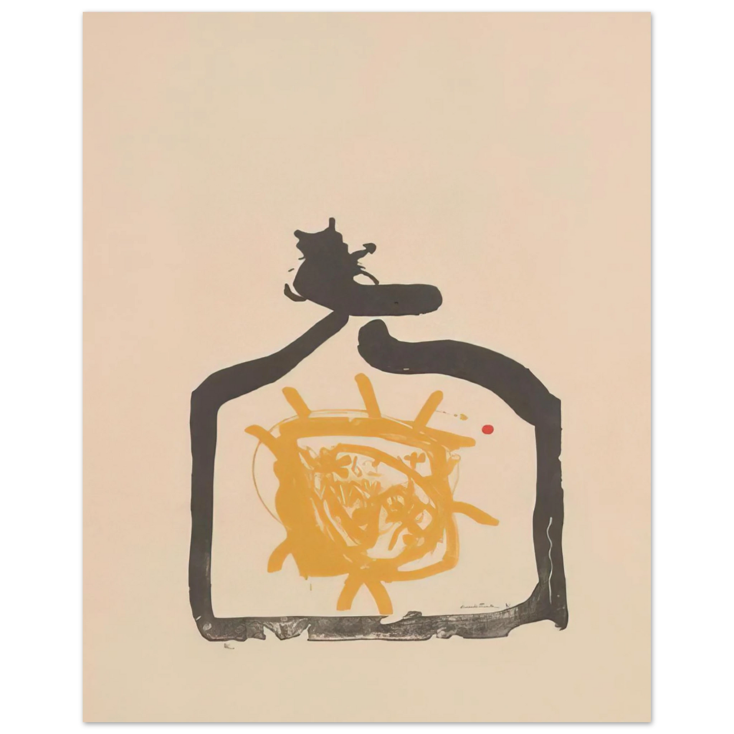 Helen Frankenthaler - May 26th Backwards - 1961 Wall art - 15x20 cm / 6x8 inches - Fine Art Poster-canvas - -