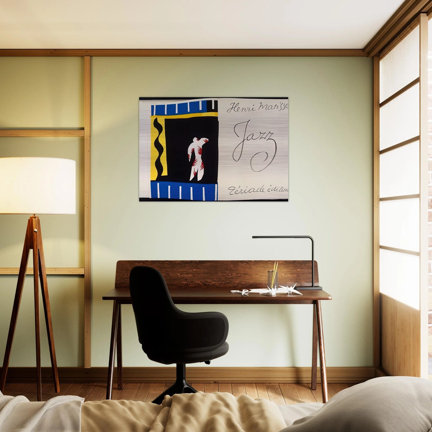 JAZZ BOOK 1947 - Henri Matisse Brushed Aluminum Print - 70x100 cm / 28x40 inches | Henri Matisse Aluminum Print | Henri Matisse Prints