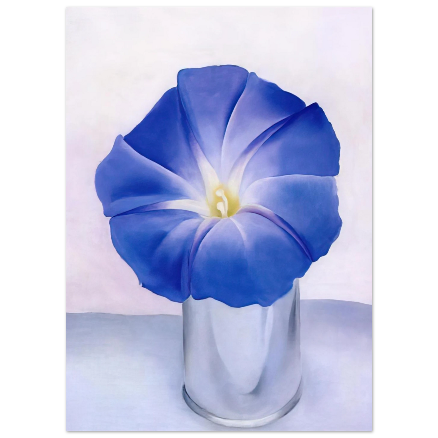 Georgia O'Keeffe - Blue Morning Glory Fine Art Poster
