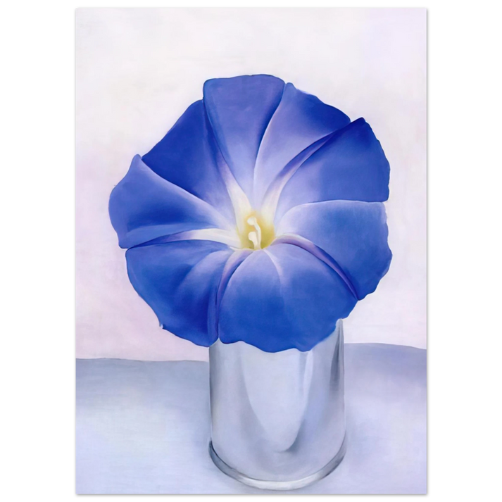 Georgia O'Keeffe - Blue Morning Glory Fine Art Poster