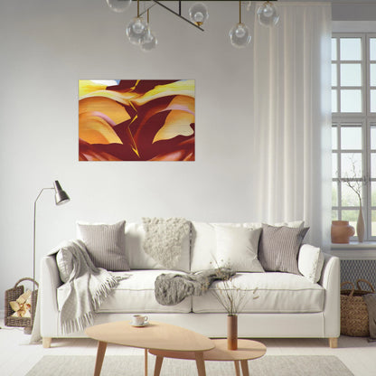 Black Place IV - Georgia O'Keeffe Brushed Aluminum Print - 70x100 cm / 28x40 inches | Georgia O'Keeffe Aluminum Print | Georgia O'Keeffe Prints
