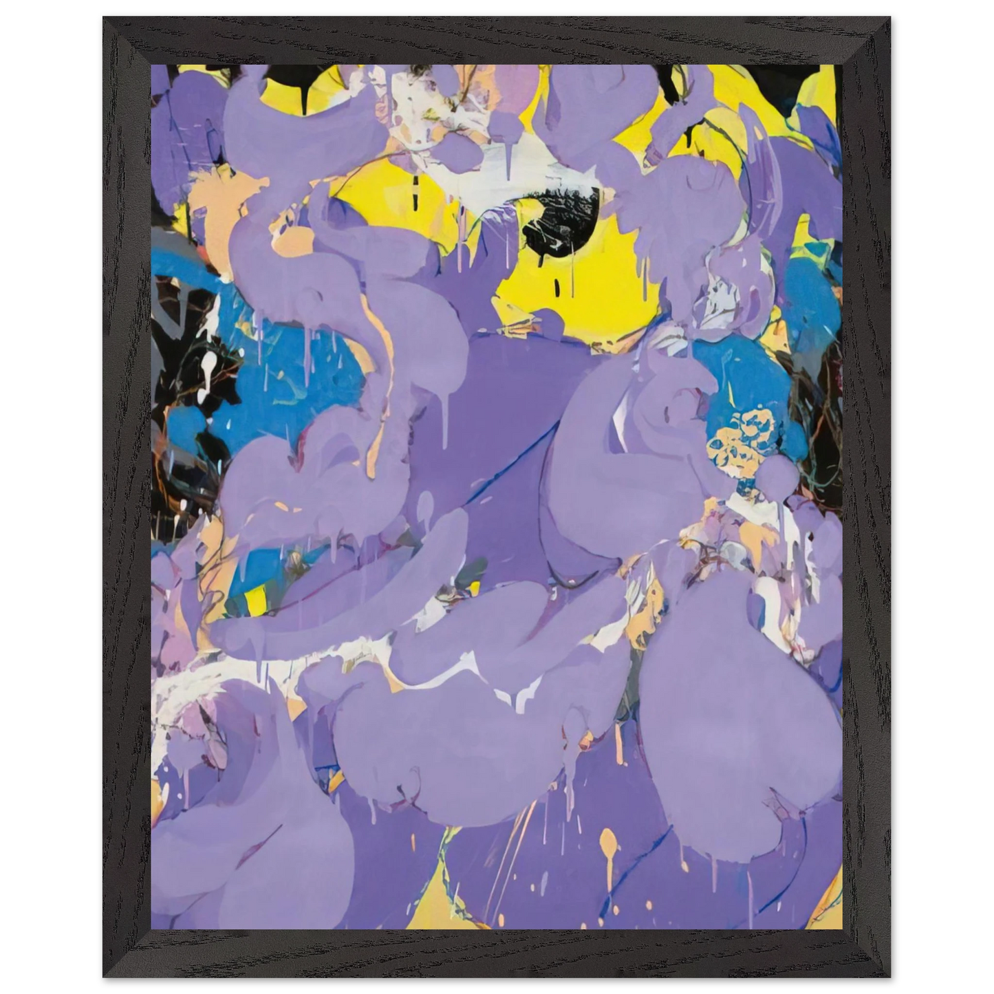 Helen Frankenthaler - Untitled - 1978 Wall art - 21x29.7 cm / 8x12" - Fine Art Poster-canvas - -