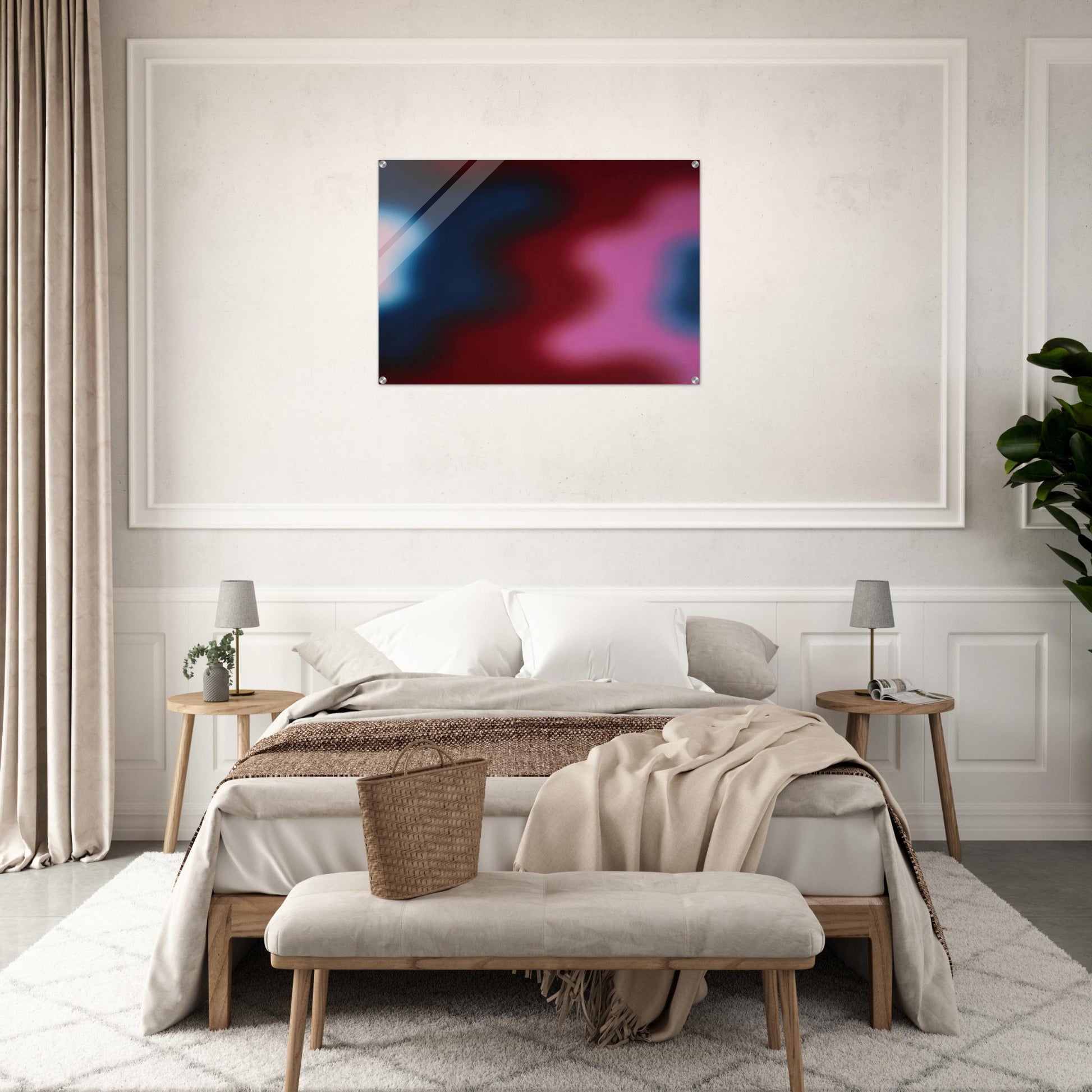 M-12 - 1970 - Wojciech Fangor Acrylic Print - 70x100 cm / 28x40″ inches
