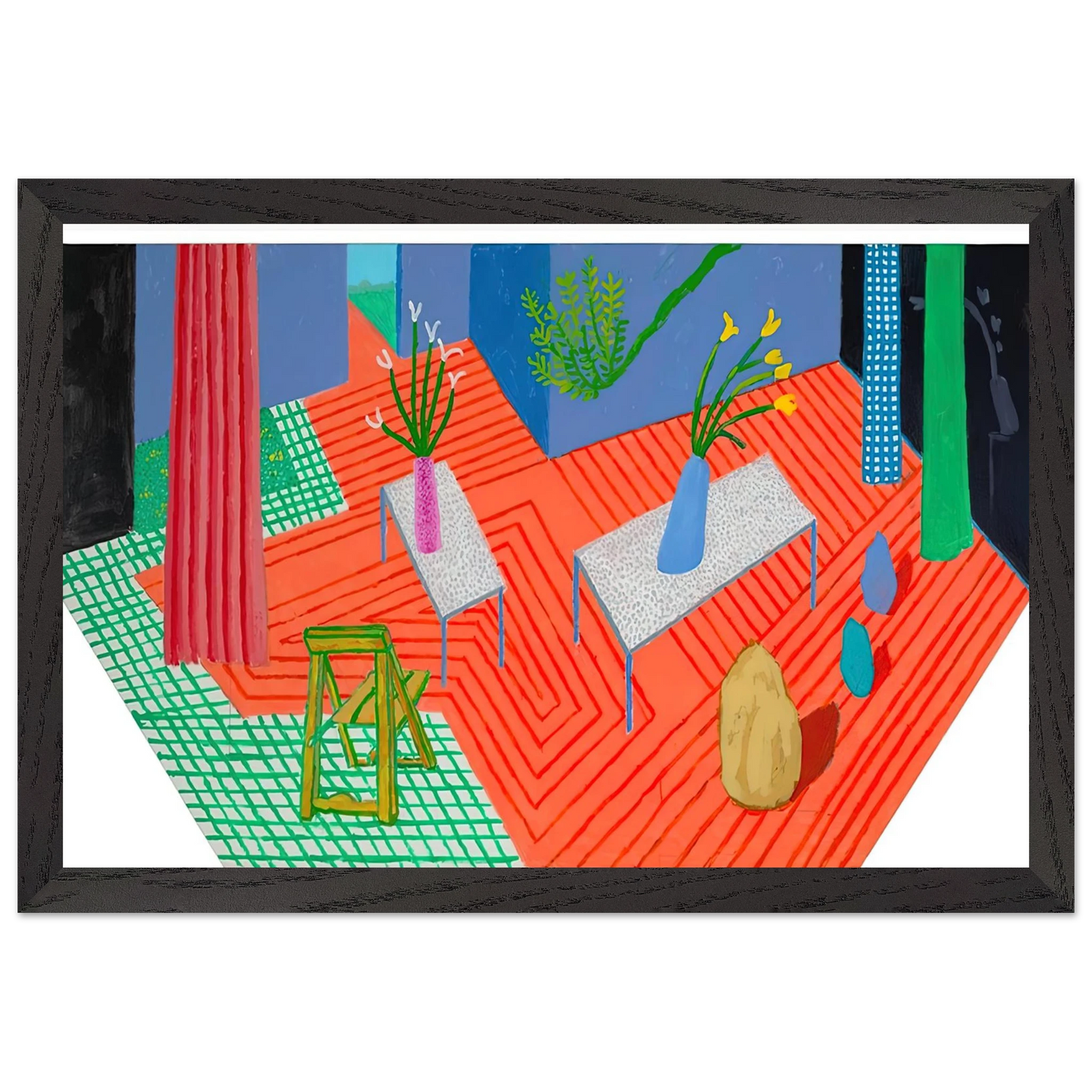 David Hockney - David Hockney Wall art - 40x50 cm / 16x20 inches - Fine Art Poster-canvas - -