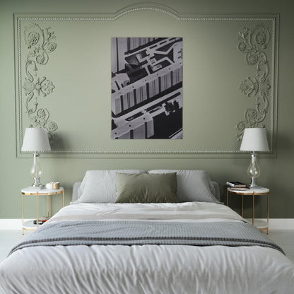 TOWNSCAPE SL 1969 0 - Gerhard Richter Brushed Aluminum Print - 70x100 cm / 28x40 inches | Gerhard Richter Aluminum Print | Gerhard Richter Prints