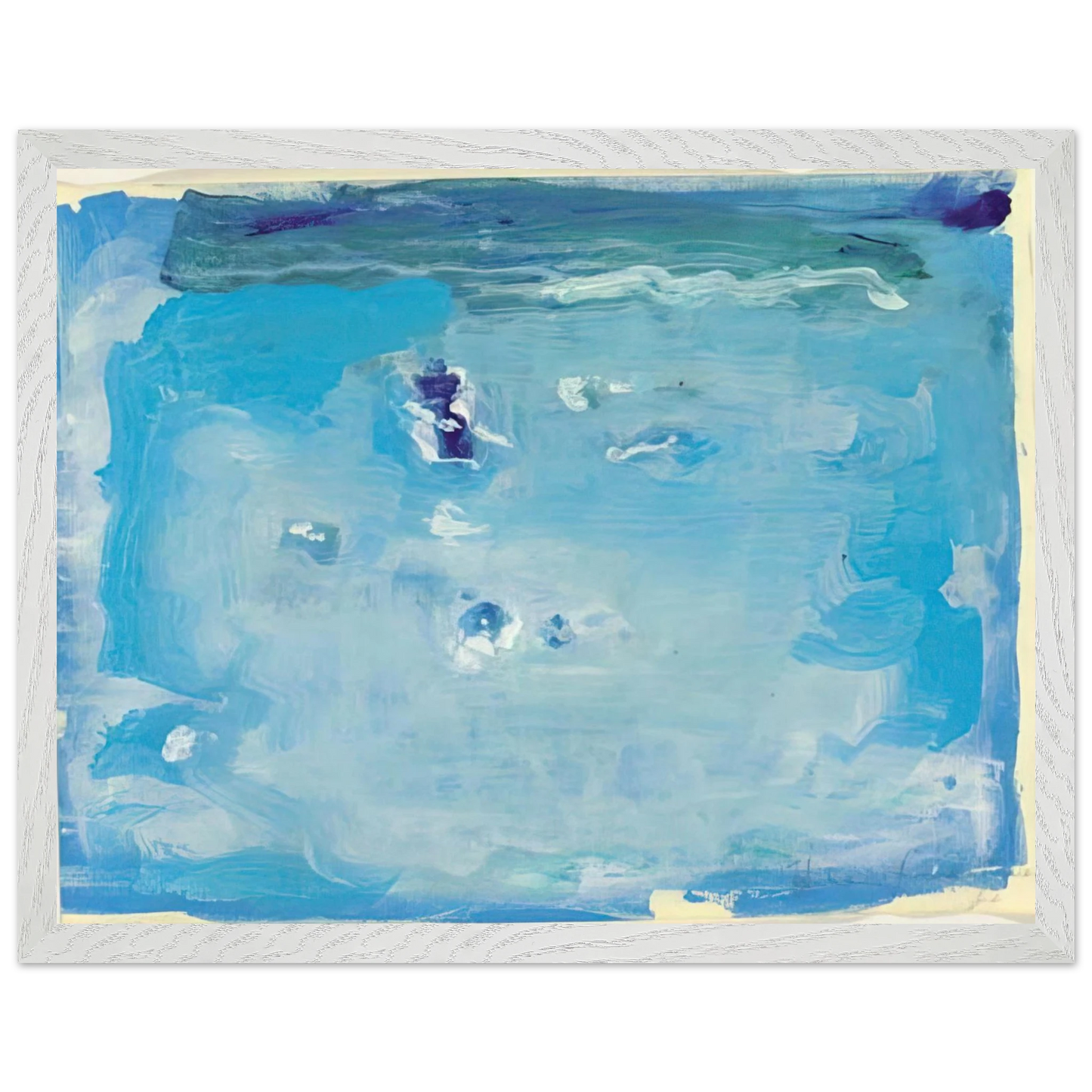 Helen Frankenthaler - Untitled - Color Field Painting, Lyrical Abstraction Wall art - A1 (59.4 x 84.1  cm) - Fine Art Poster-canvas - -