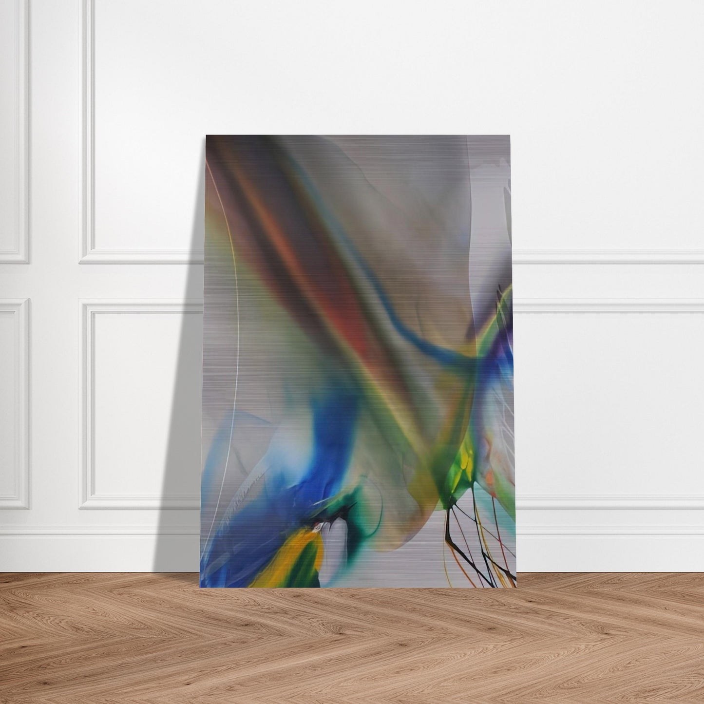 Phenomena Merlins Mantle - 1970 - Paul Jenkins Brushed Aluminum Print - 70x100 cm / 28x40 inches | Paul Jenkins Aluminum Print | Paul Jenkins Prints
