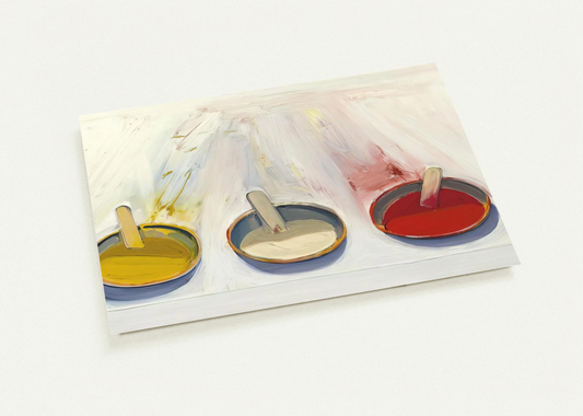 Dressing Wells - 1961 By Wayne Thiebaud Pack of 10 Post Cards | Wayne Thiebaud Post Cards | A6 (10.5 x 14.8 cm) - 4.1 x 5.8 inches