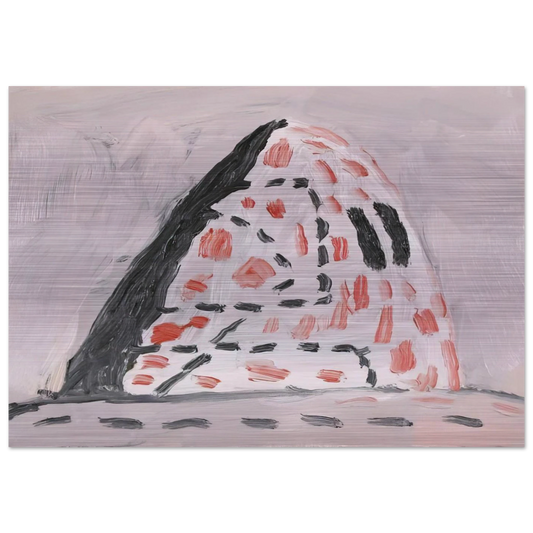 UNTITLED 2 - Philip Guston Brushed Aluminum Print - 70x100 cm / 28x40 inches | Philip Guston Aluminum Print | Philip Guston Prints
