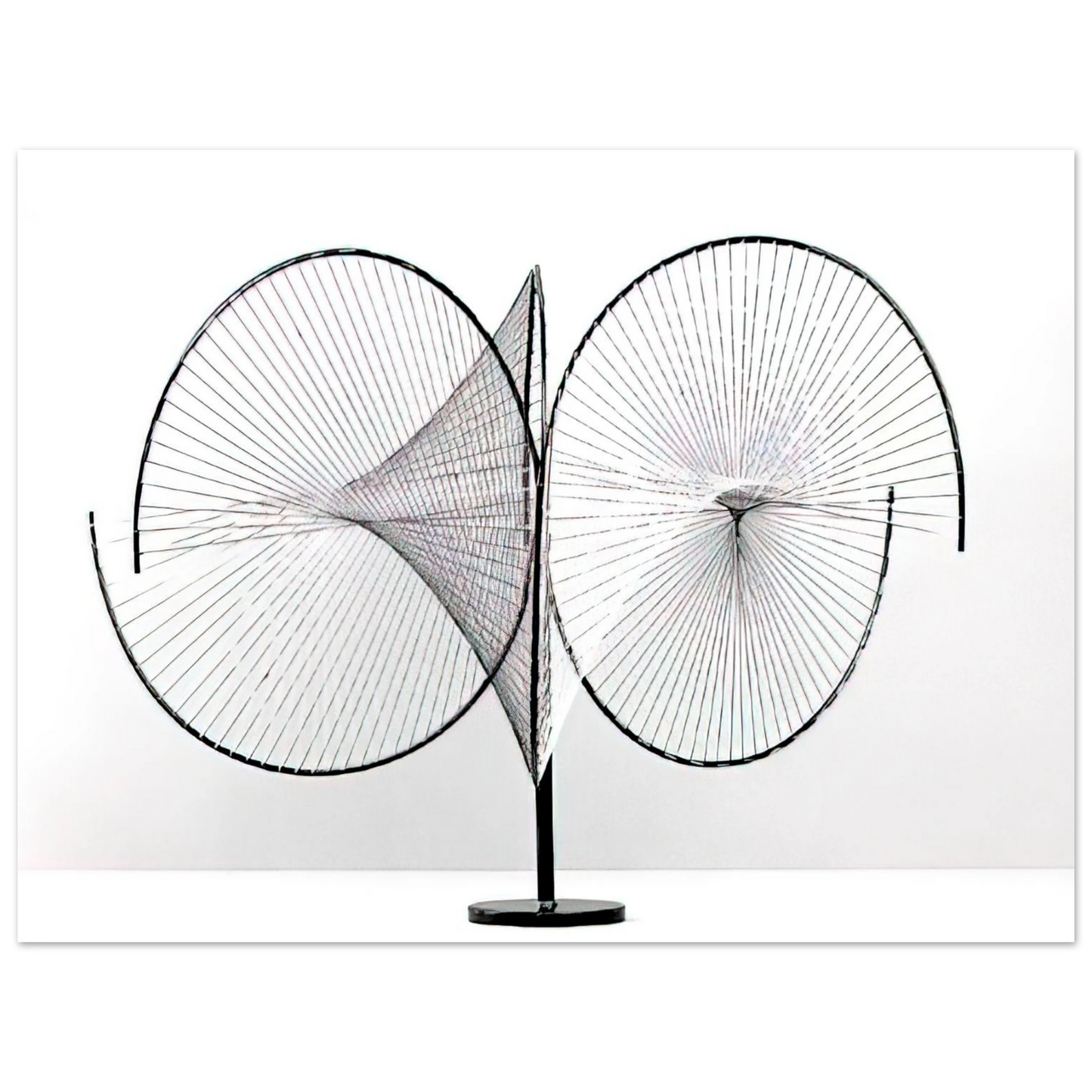 Tomas Maldonado - Hyperbolic surfaces - 1959  75x100 cm / 30x40inches Fine Art Poster